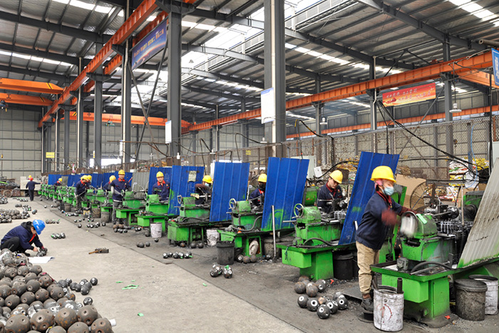 德州网架锥头车间